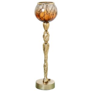 PORTAVELA CRISTAL C/FILO Y BAS