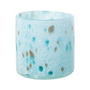 PORTAVELAS CRISTAL CELESTE MOT