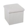 PUF PLEGABLE POLIPIEL BLANCO A