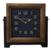 RELOJ SOBREMESA METAL MARRÓN/NRÍPTICO