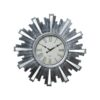 RELOJ PARED RESINA PLATEADOANISMO SIMULADO