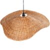 LAMPARA TECHO RATÁN NATURAL, 1S/2 BALDAS