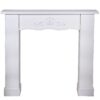 FRENTE CHIMENEA MADERA BLANCO