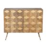 MUEBLE ENTRADA MADERA MANGO C/UERTAS