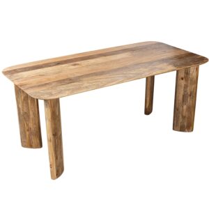 MESA COMEDOR MADERA MANGO RECTPUERTAS