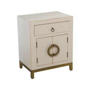 MESA NOCHE MADERA C/CAJÓN+ 2 PANCA