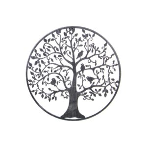 ADORNO PARED METAL ÁRBOL PLATAA