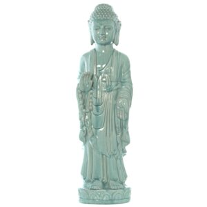 FIGURA CERÁMICA BUDA CELESTECM